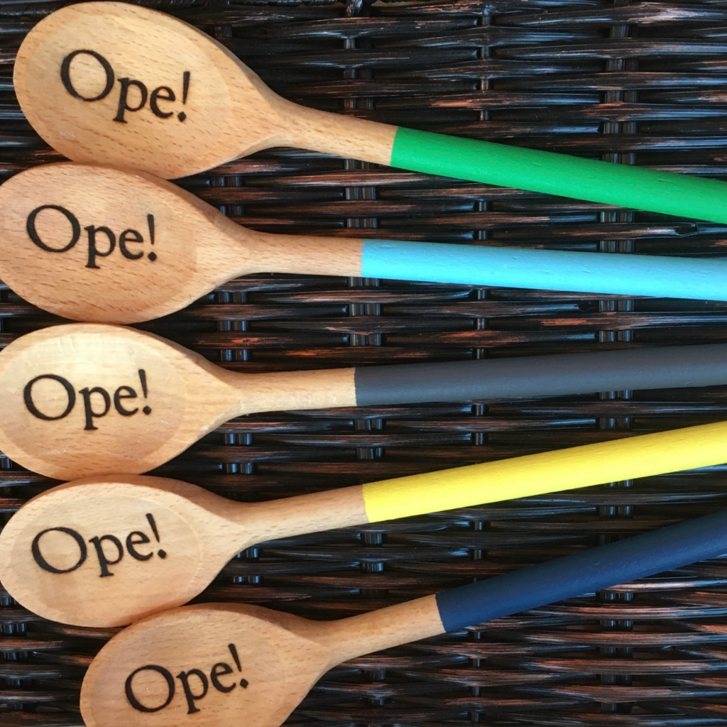 Embellish by Sandra Ope Wooden Spoons: Yellow