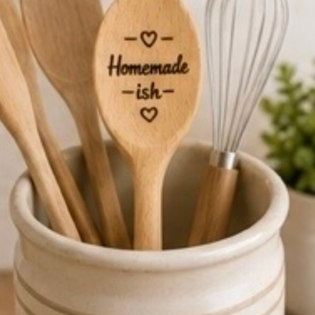 Embellish by Sandra Homemade-ish Wooden Spoon