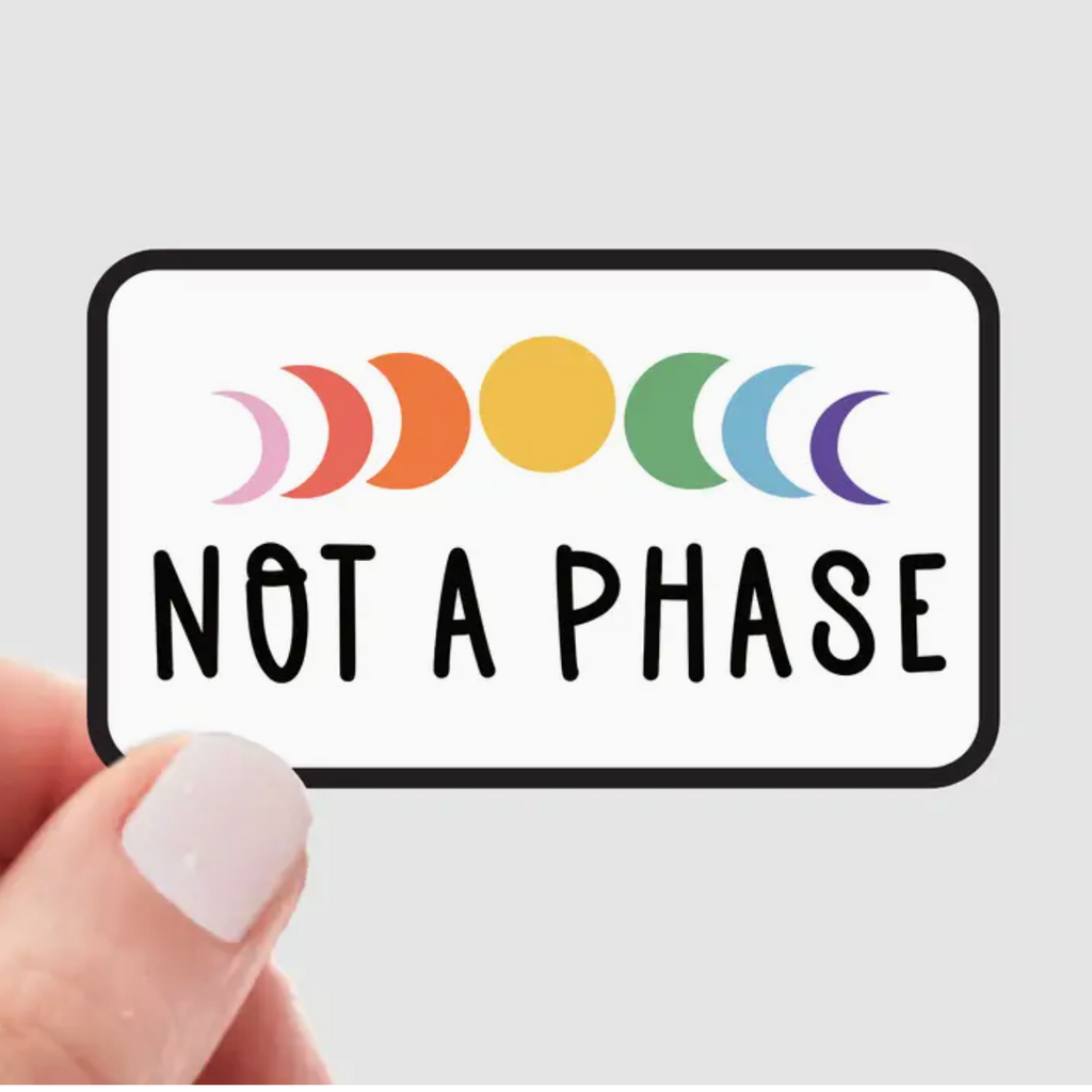 Yarnival (Faire) Not a Phase Sticker