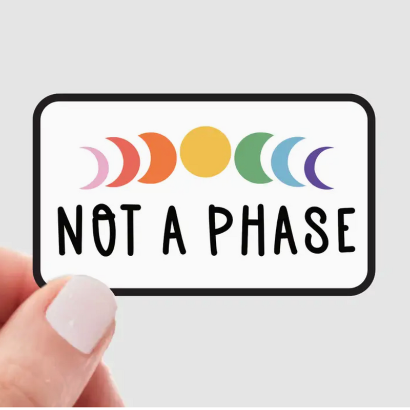 Yarnival (Faire) Not a Phase Sticker