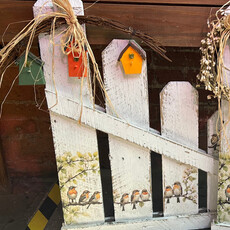 Dawn Griffith Garden Fence Decor