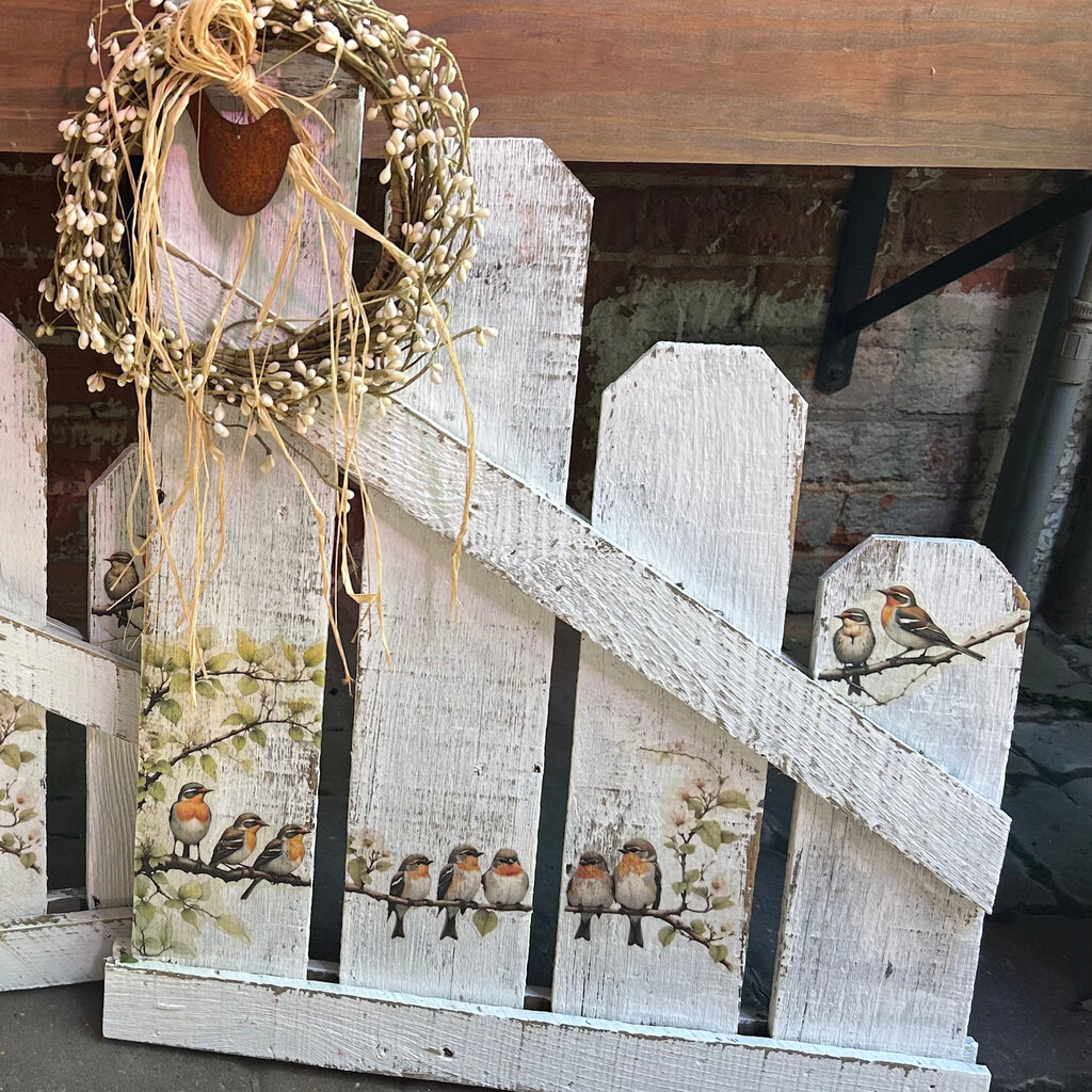 Dawn Griffith Garden Fence Decor