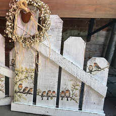 Dawn Griffith Garden Fence Decor