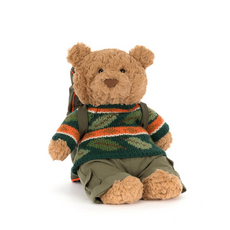Jelly Cat Bartholomew Bear Hiking Outfit