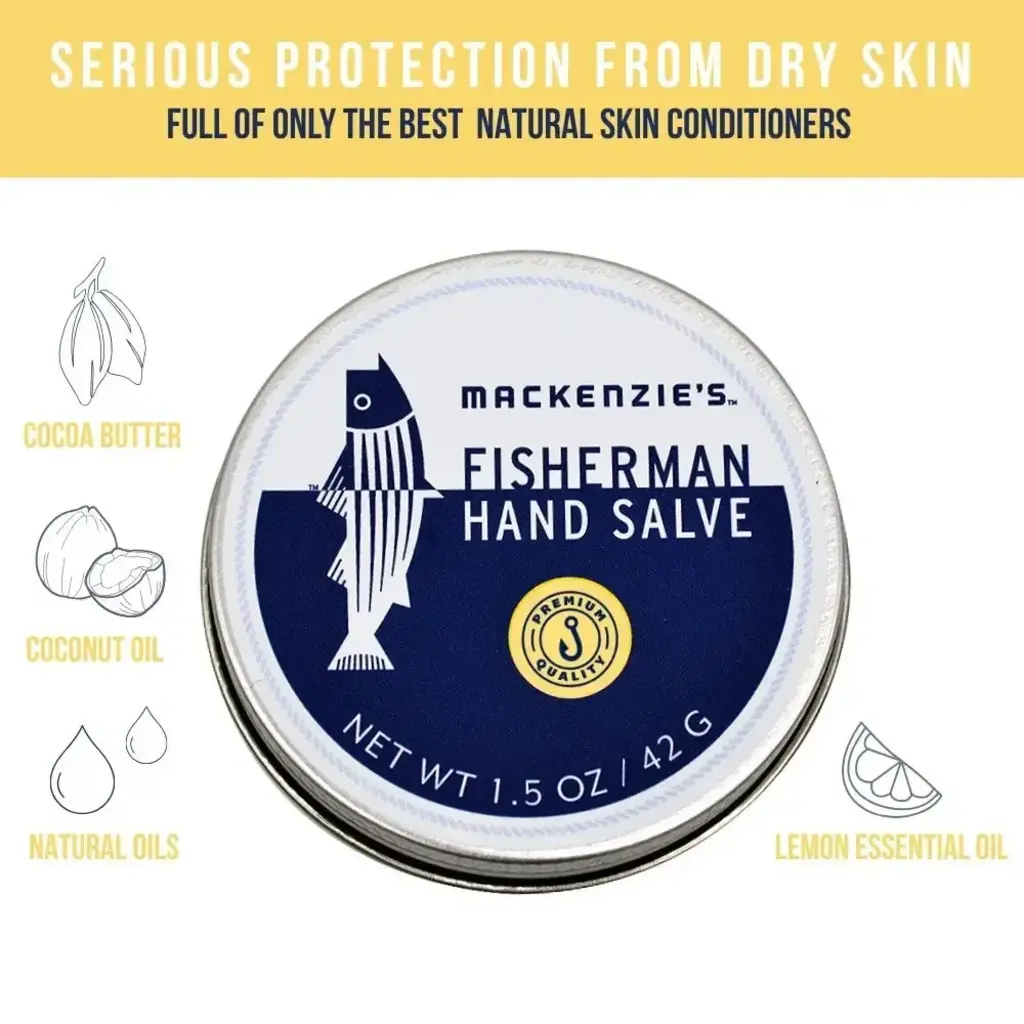 MacKenzie's Fisherman Fisherman Hand Salve - 1.5 oz