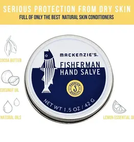 MacKenzie's Fisherman Fisherman Hand Salve - 1.5 oz