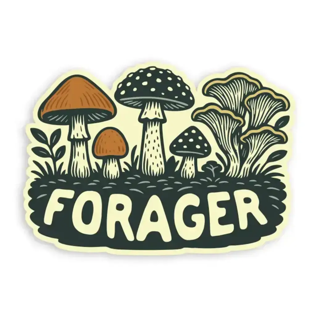 Squatchy Sticker - Forager