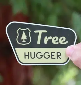 Squatchy Sticker - Tree Hugger