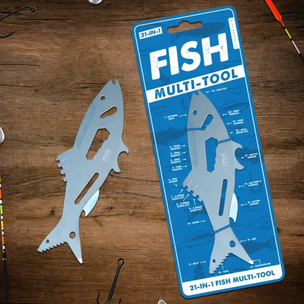 Gift Republic Fish Multi Tool