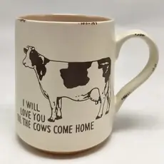 Blue Sky Clayworks Ranch Cow 18oz Mug