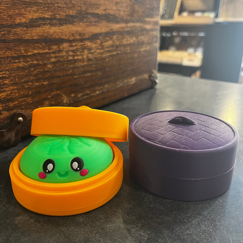 Dave West 3D Printed Fidget Dumpling Button