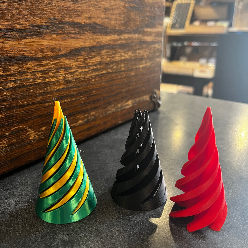Dave West 3D Printed Fidget Infinity Cone