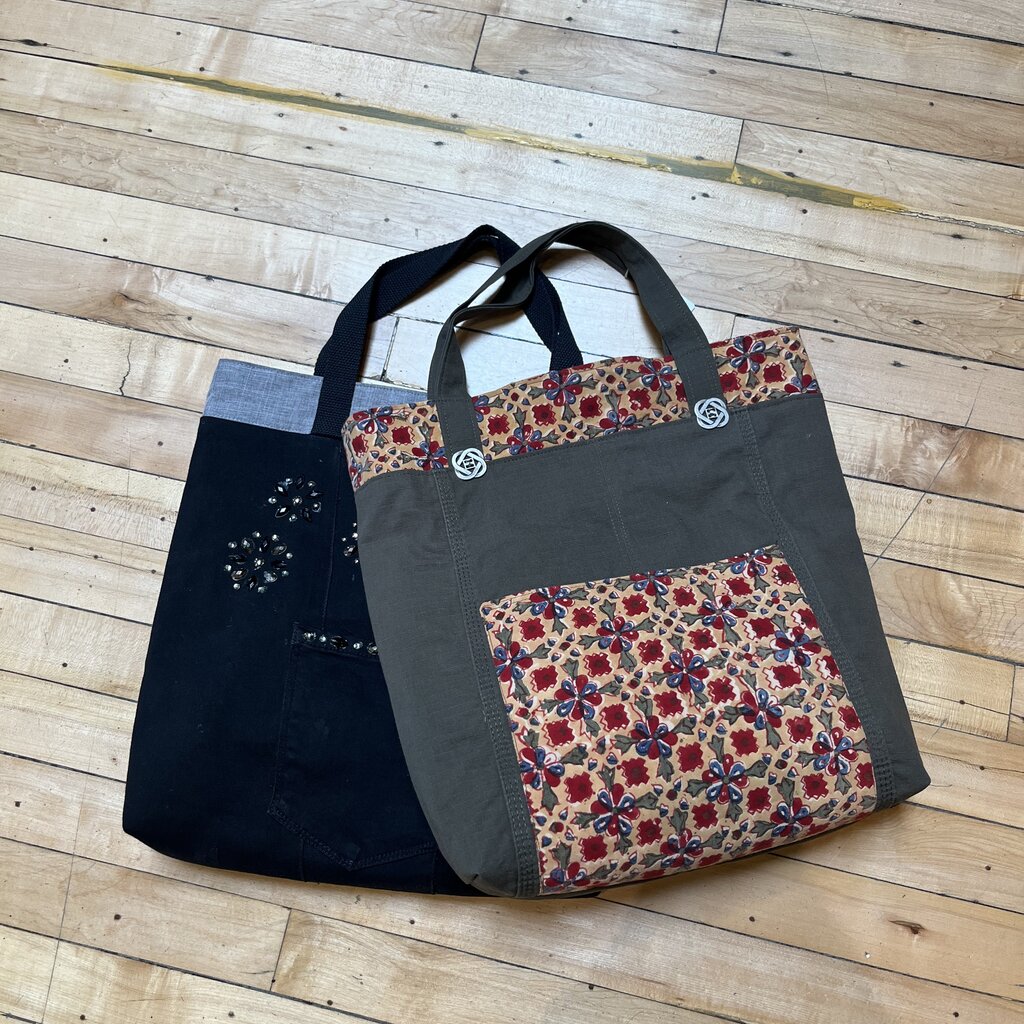 Dawn Griffith Upcycled Large Tote Bag - Assorted Styles