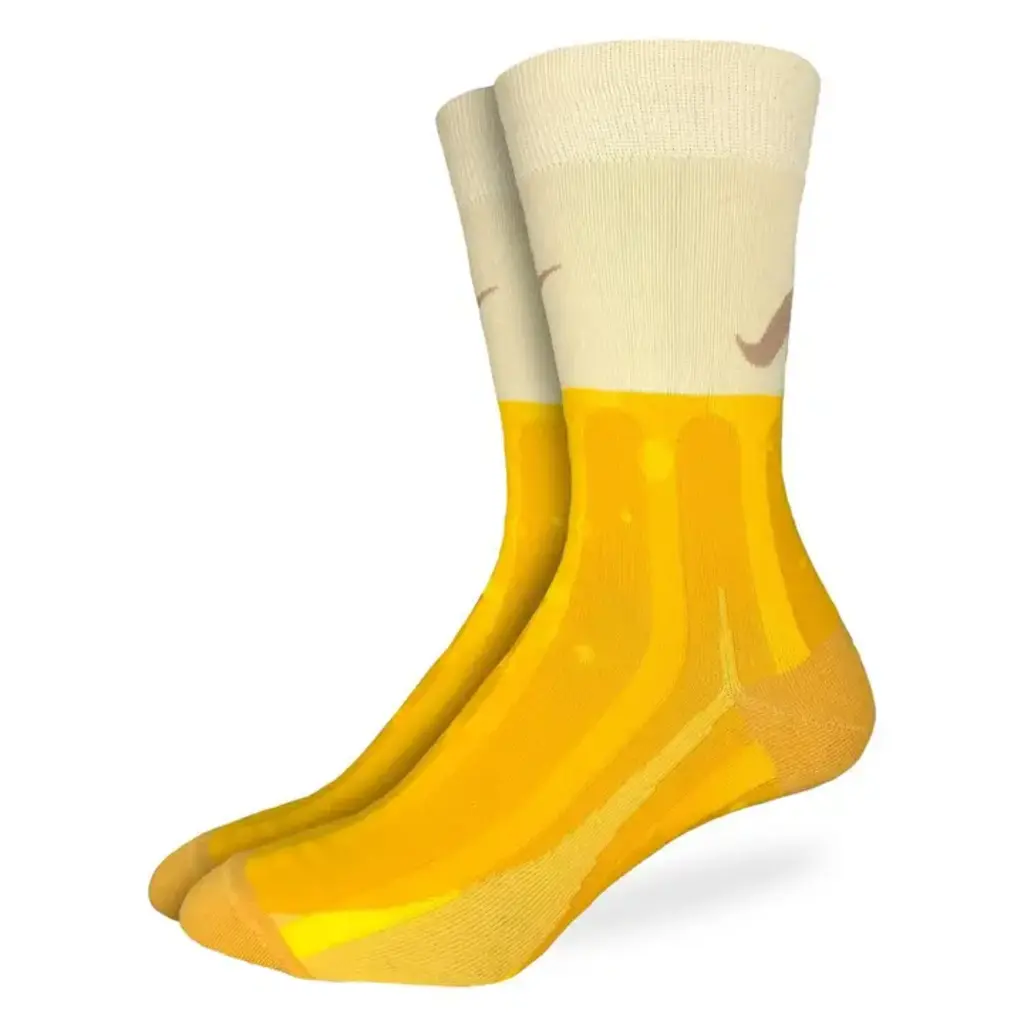 Good Luck Sock Crew Socks - Beer Mug (Size 7-12)