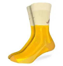Good Luck Sock Crew Socks - Beer Mug (Size 7-12)