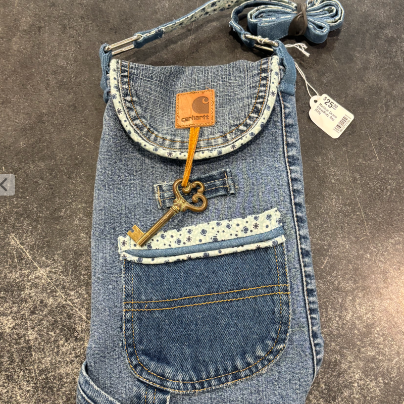 Dawn Griffith Medium Denim CrossBody Bag ($25)