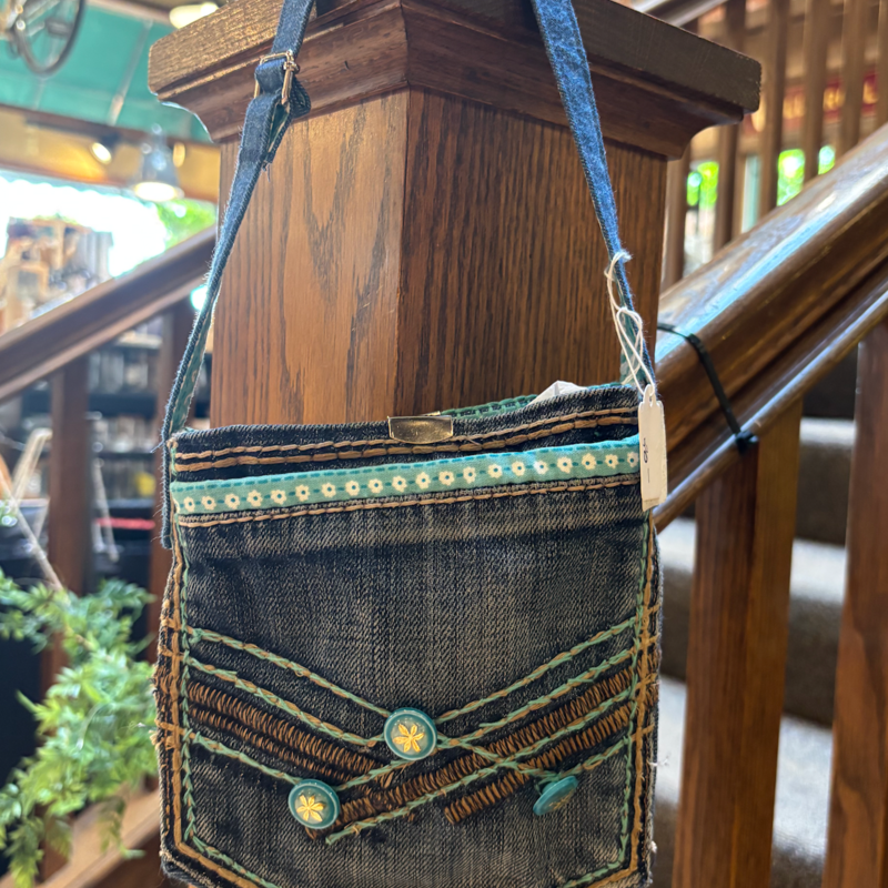 Dawn Griffith Denim Pocket Bag ($20)