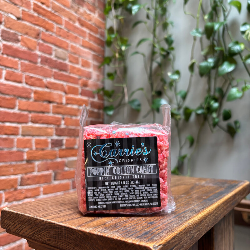 Carrie's Crispies Crispy Treat - Poppin Cotton Candy