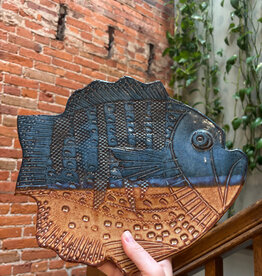 Encore Arts Encore Arts - Fish Tray - Blue