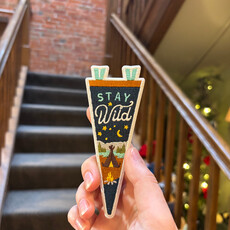 Yoho & Co. Designer Pennants Stay Wild Adventure Patch (Dark Green)