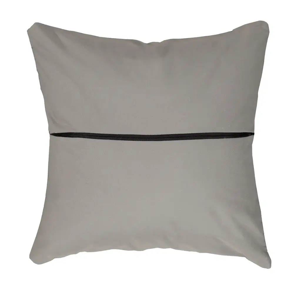 Liora Manne Indoor/Outdoor Pillow - Striped Compass 18 x 18