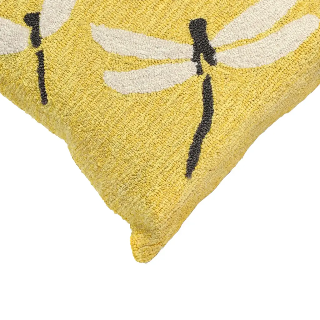 Liora Manne Indoor/Outdoor Pillow - Dragonfly 18 x 18