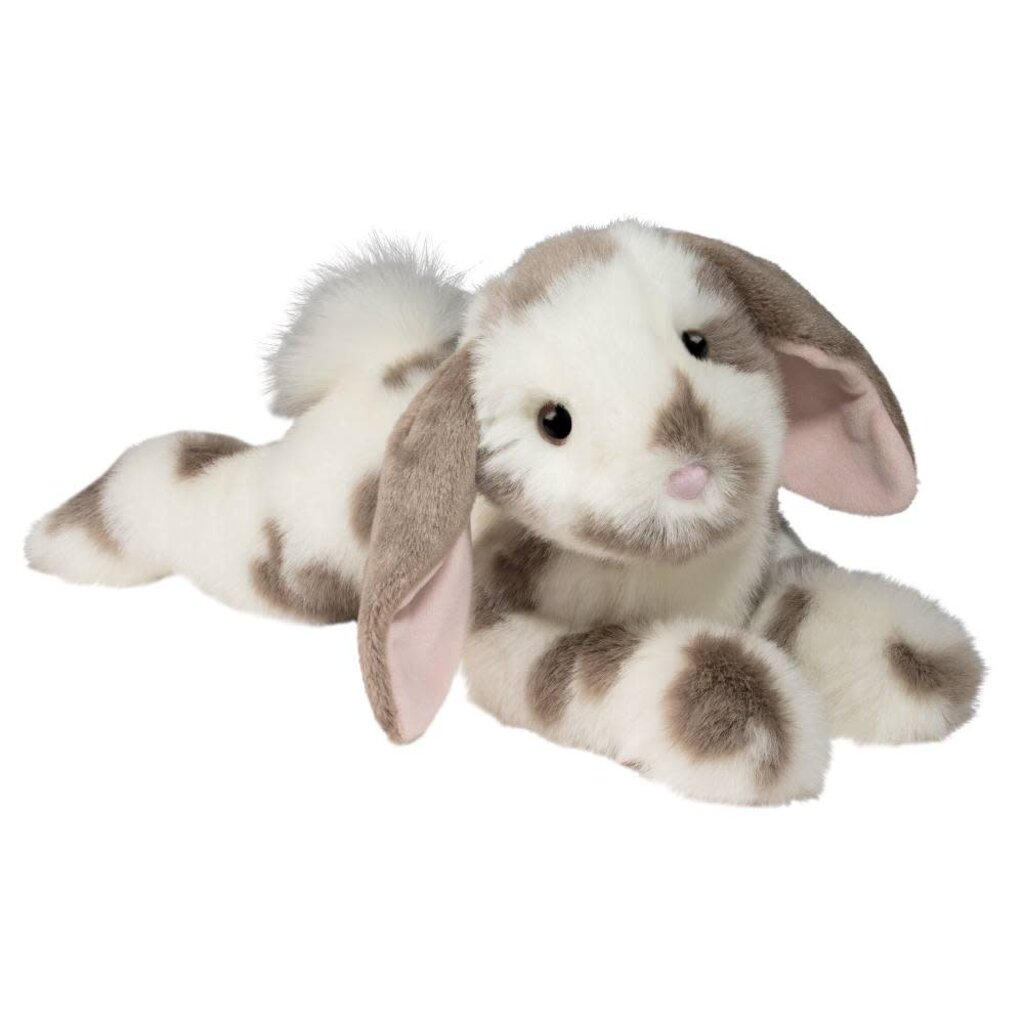 Douglas Ramsey Gray Spotted Bunny - Large Plush