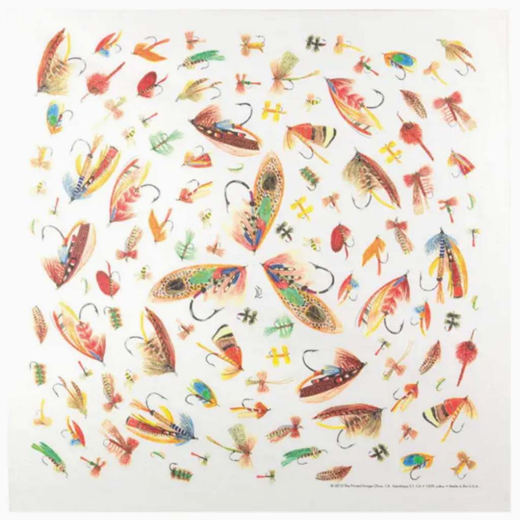 One Bay Distribution Fly Fishing Hooks Bandanna