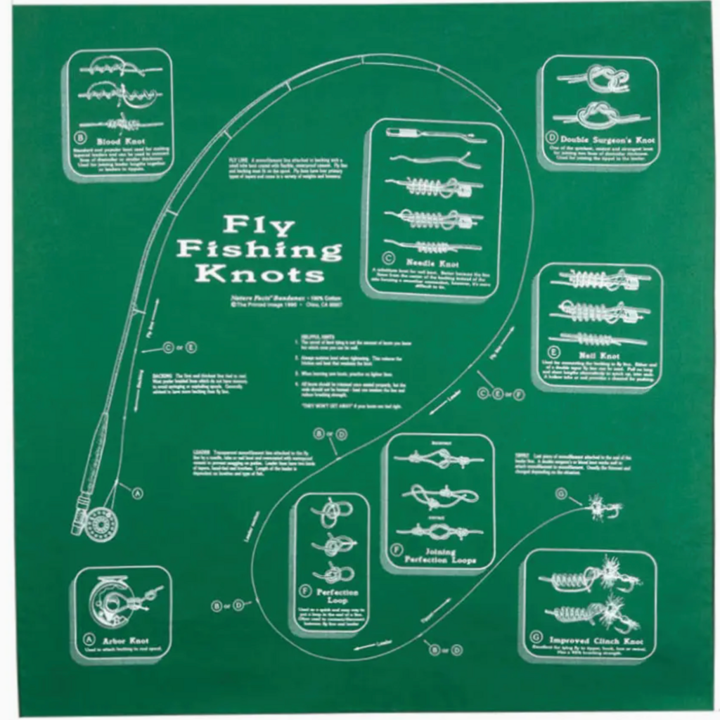 One Bay Distribution Fishing Knots Bandanna