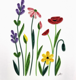 Iconic Quilling Quilling Greeting Card Wild Flowers