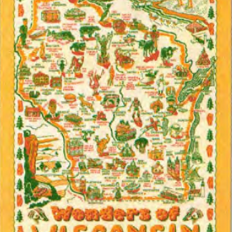 Keep the Faye Wonders of Wisconsin Print 19x27