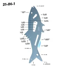 Gift Republic Fish Multi Tool