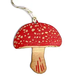 SnowMade (Faire) Amanita Mushroom Ornament