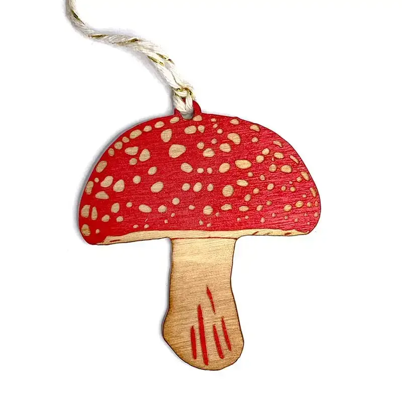 SnowMade (Faire) Amanita Mushroom Ornament