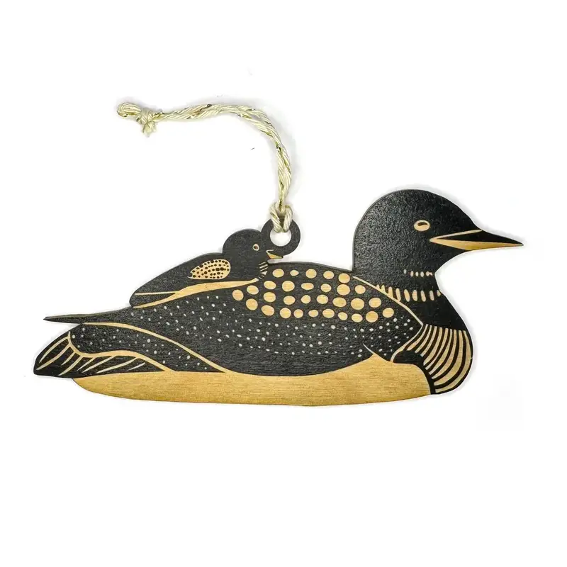SnowMade (Faire) Loon Ornament