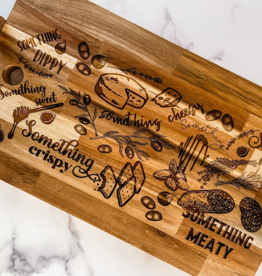 Wood & Ash Charcuterie "How To" Board