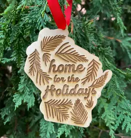 Bottlebrush Graphics Ornament - Home for the Holidays