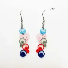 Iconic Quilling Quilling Earrings - Bubbles