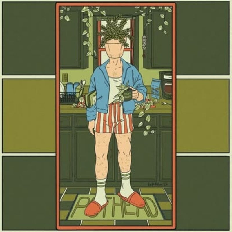 Pothead Prints Pothead Print - "Plant Daddy"  (8x8)