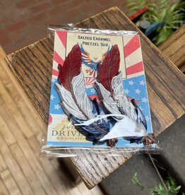 Sweet Driver Chocolates Salted Caramel Pretzel Bar - 4th Of July