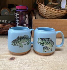 Blue Sky Clayworks Large Mouth Bass Mug