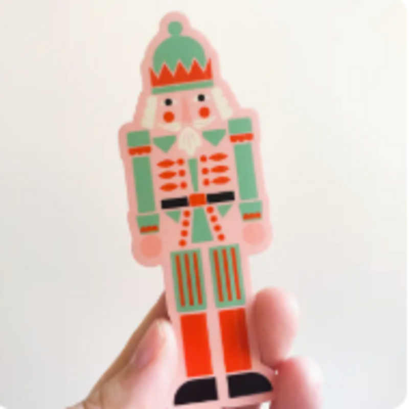 Bottlebrush Graphics Vinyl Sticker - Nutcracker