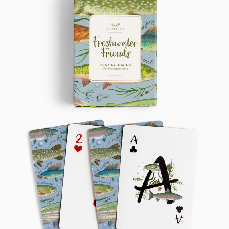 1canoe2 Freshwater Fish Playing Cards