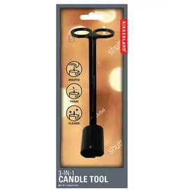 Kikkerland 3 in 1 Candle Tool