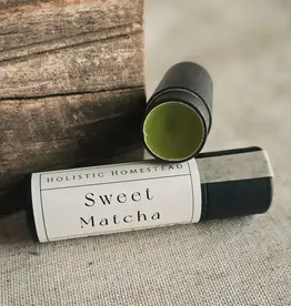Holistic Homestead Herbal Lip Balm  Sweet Matcha