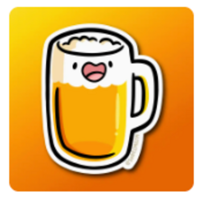 Shop Emily M Beer mug sticker