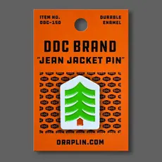 Aaron Draplin Jean Jacket Pin - Great Outdoors