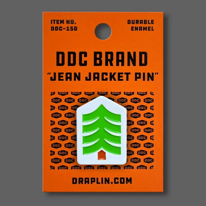Aaron Draplin Jean Jacket Pin - Great Outdoors