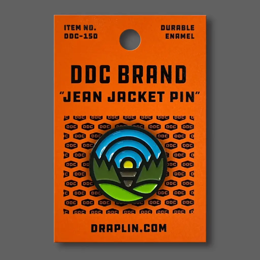Aaron Draplin Jean Jacket Pin - Wilds