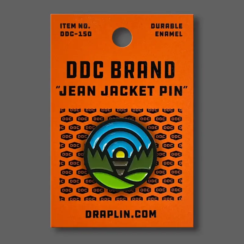 Aaron Draplin Jean Jacket Pin - Wilds